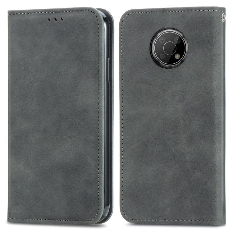 For Nokia G300 Retro Skin Feel Magnetic Horizontal Flip Leather Phone Case