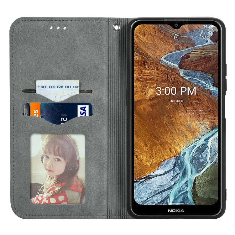 For Nokia G300 Retro Skin Feel Magnetic Horizontal Flip Leather Phone Case
