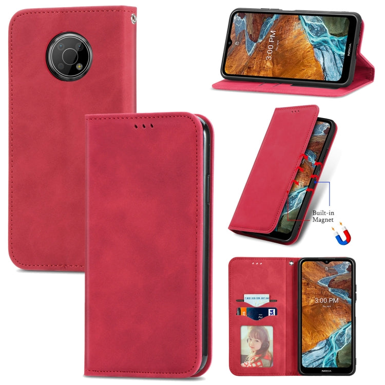 For Nokia G300 Retro Skin Feel Magnetic Horizontal Flip Leather Phone Case