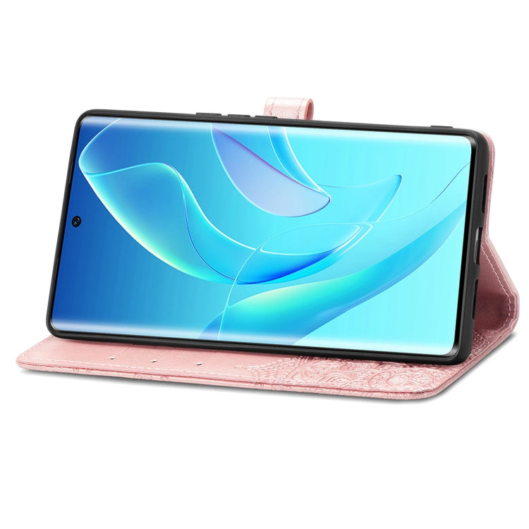 For Honor 60 Mandala Flower Embossed Flip Leather Phone Case