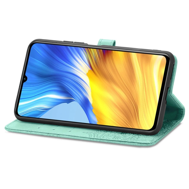 For Honor X10 Max 5G Mandala Flower Embossed Flip Leather Phone Case