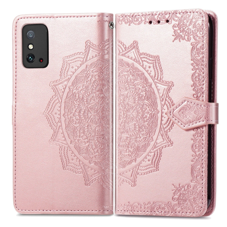 For Honor X10 Max 5G Mandala Flower Embossed Flip Leather Phone Case