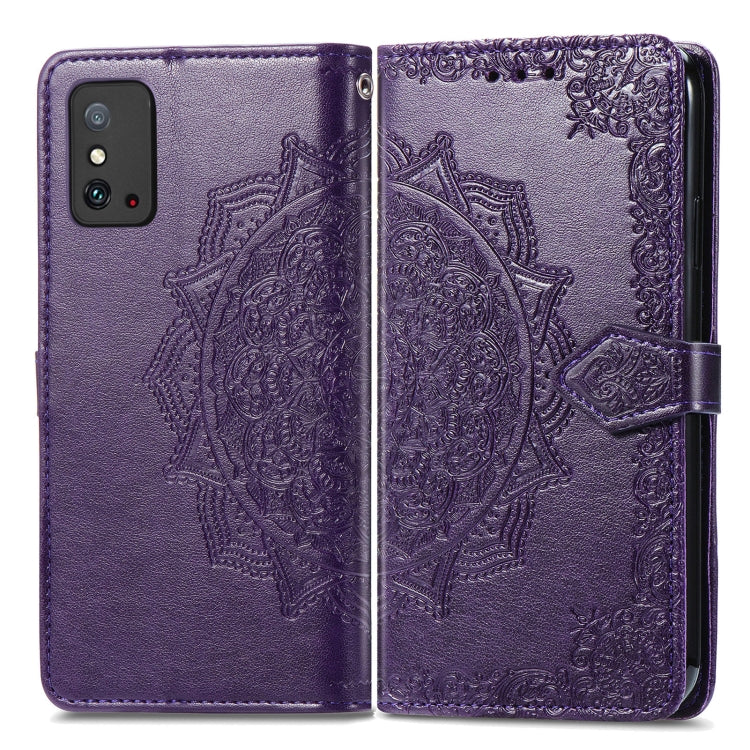For Honor X10 Max 5G Mandala Flower Embossed Flip Leather Phone Case