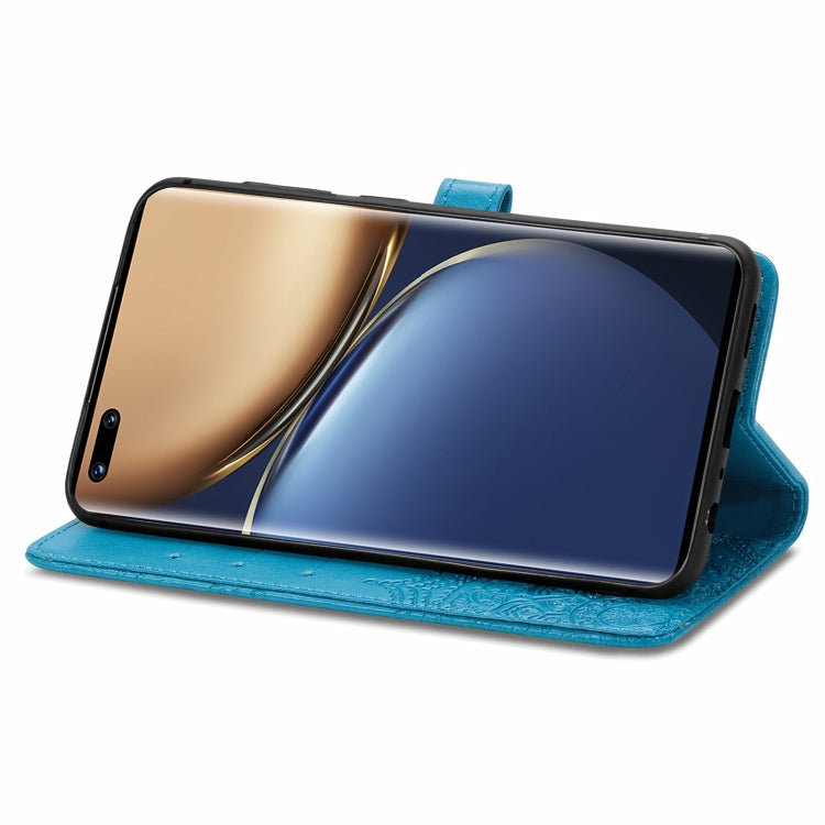 For Honor Magic3 Pro Mandala Flower Embossed Flip Leather Phone Case