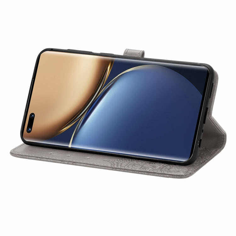 For Honor Magic3 Pro Mandala Flower Embossed Flip Leather Phone Case