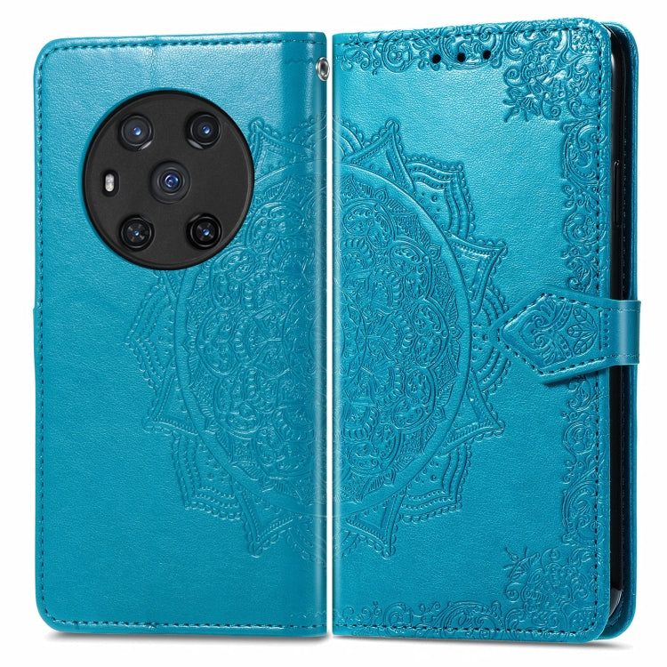 For Honor Magic3 Mandala Flower Embossed Flip Leather Phone Case