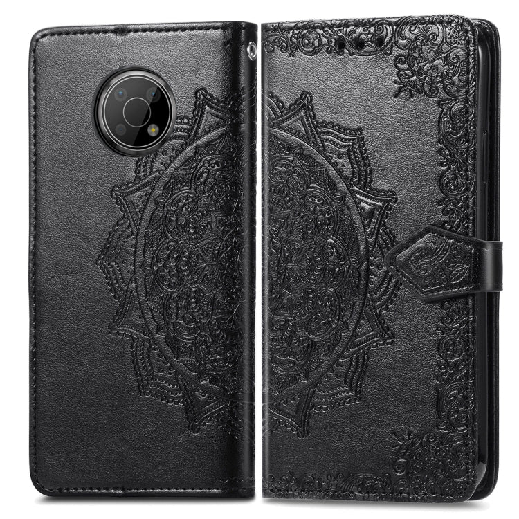 For Nokia G300 Mandala Flower Embossed Flip Leather Phone Case
