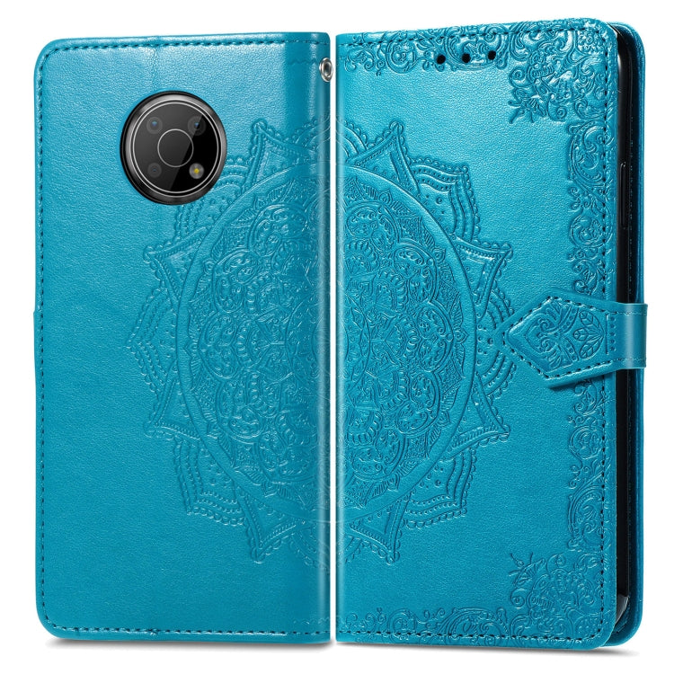 For Nokia G300 Mandala Flower Embossed Flip Leather Phone Case