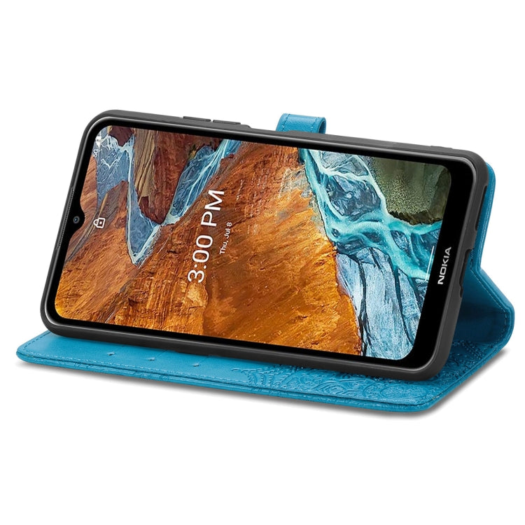 For Nokia G300 Mandala Flower Embossed Flip Leather Phone Case