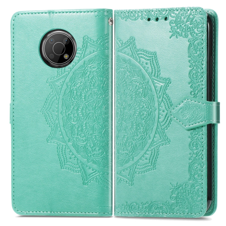 For Nokia G300 Mandala Flower Embossed Flip Leather Phone Case