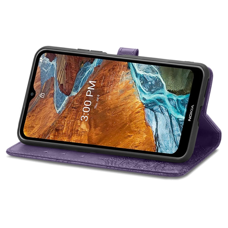 For Nokia G300 Mandala Flower Embossed Flip Leather Phone Case