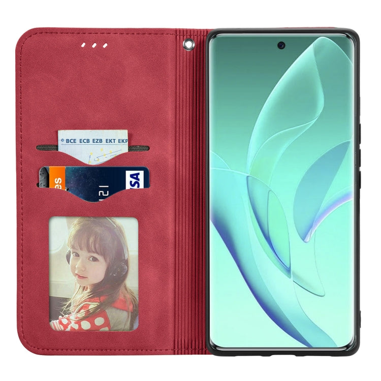 For Honor 60 Pro Retro Skin Feel Magnetic Horizontal Flip Leather Phone Case