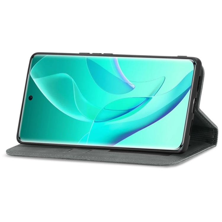 For Honor 60 Pro Retro Skin Feel Magnetic Horizontal Flip Leather Phone Case