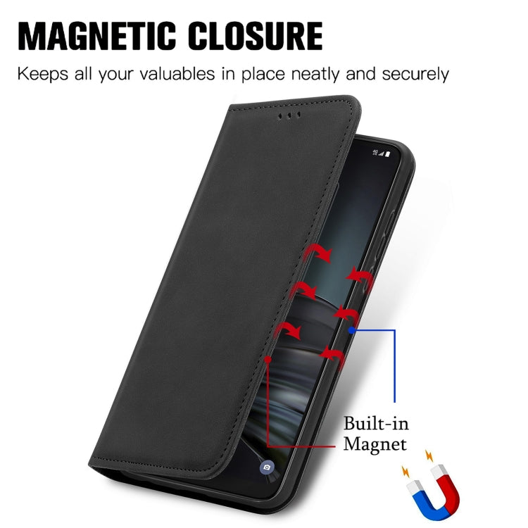 For TCL 20 XE Retro Skin Feel Magnetic Horizontal Flip Leather Phone Case
