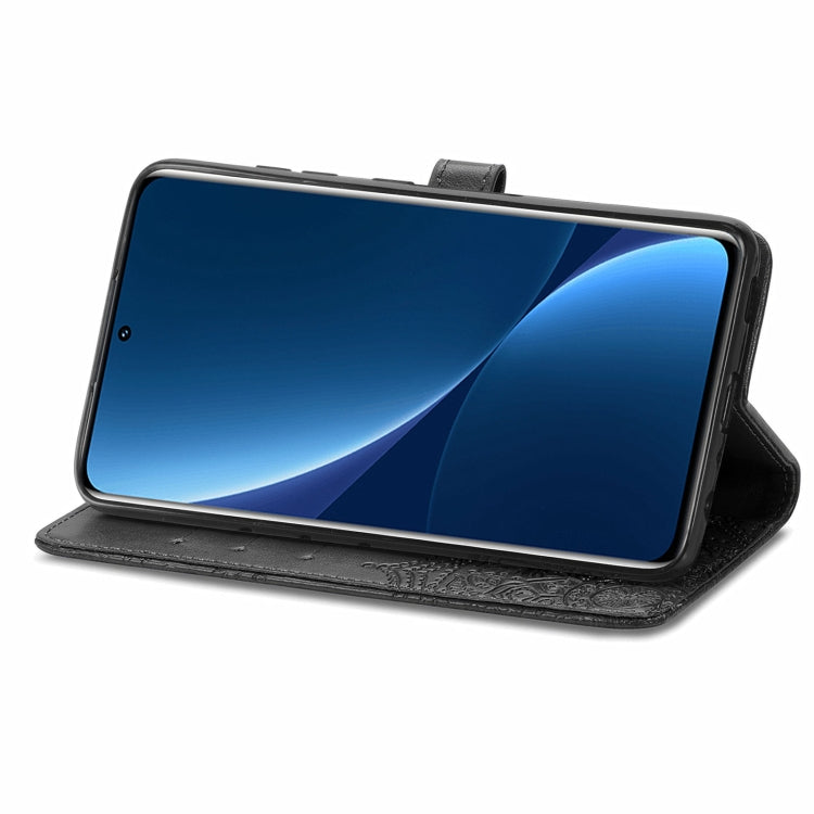 For Xiaomi 12 Pro Mandala Flower Embossed Horizontal Flip Leather Phone Case