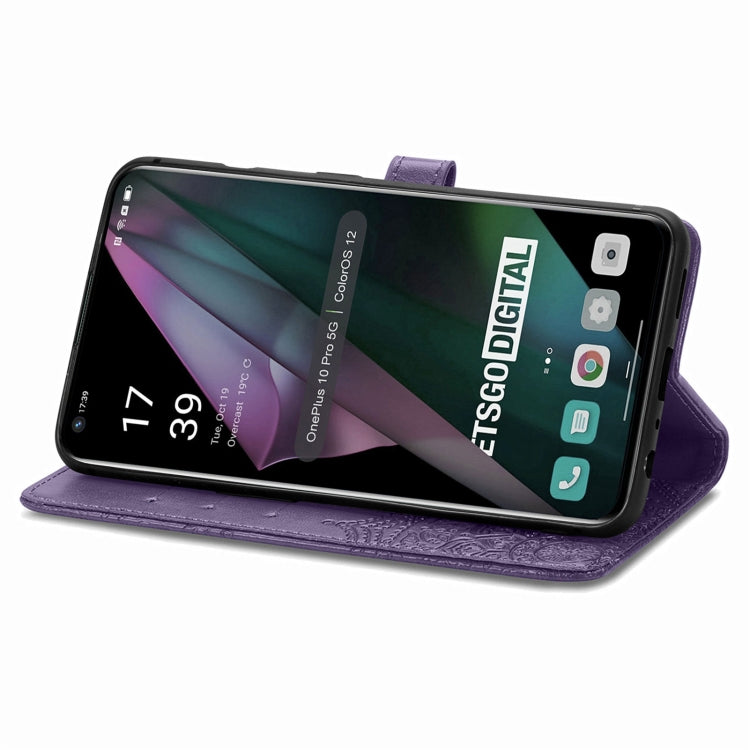 For OnePlus 10 Pro Mandala Flower Embossed Horizontal Flip Leather Phone Case