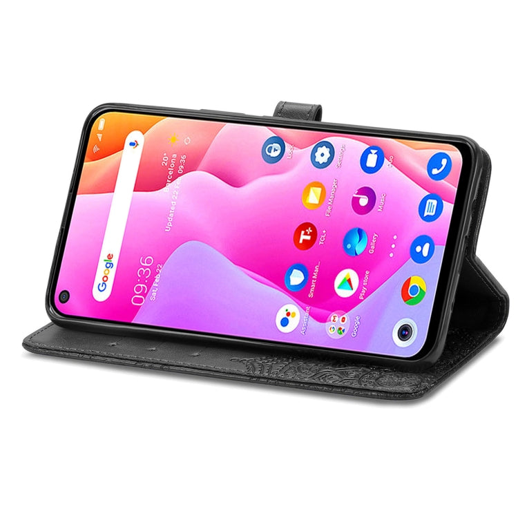 For TCL 10L Mandala Flower Embossed Horizontal Flip Leather Phone Case