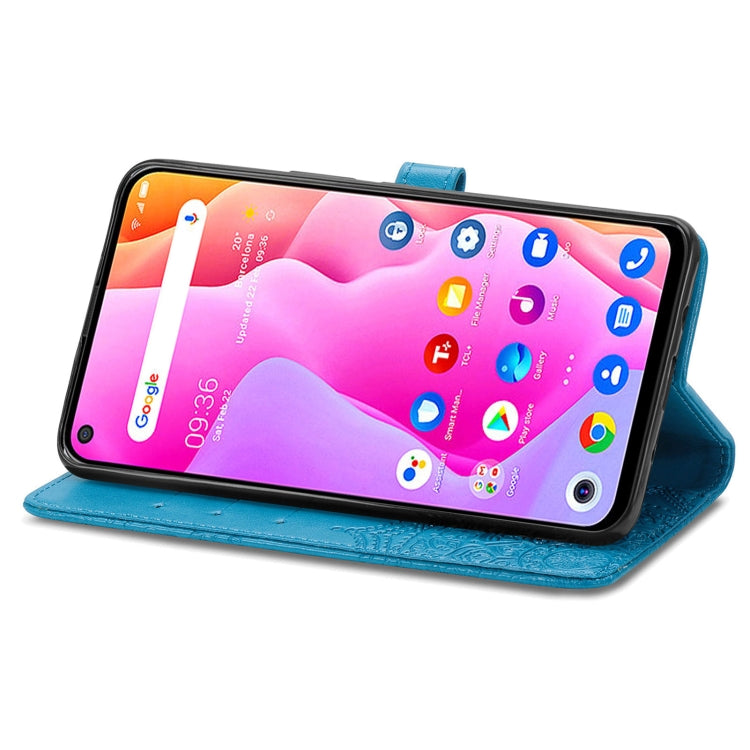 For TCL 10L Mandala Flower Embossed Horizontal Flip Leather Phone Case