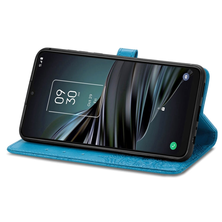 For TCL 20 XE Mandala Flower Embossed Horizontal Flip Leather Phone Case