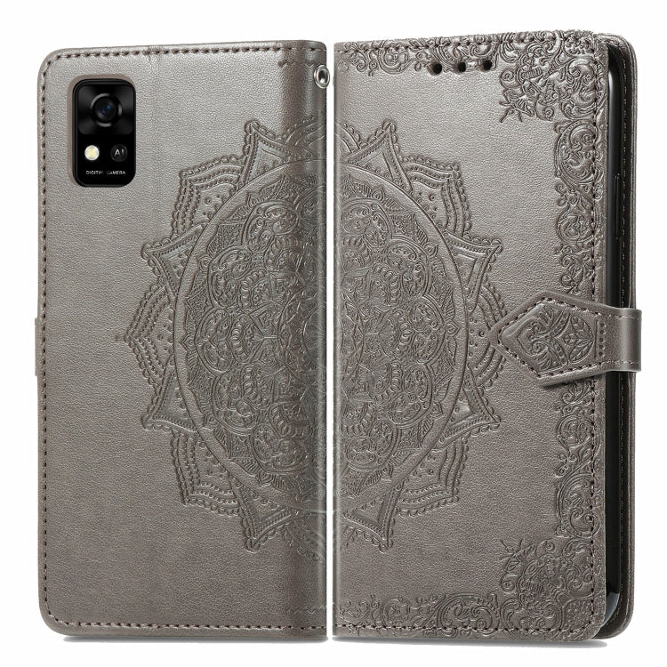 For ZTE Blade A31 Mandala Flower Embossed Horizontal Flip Leather Phone Case