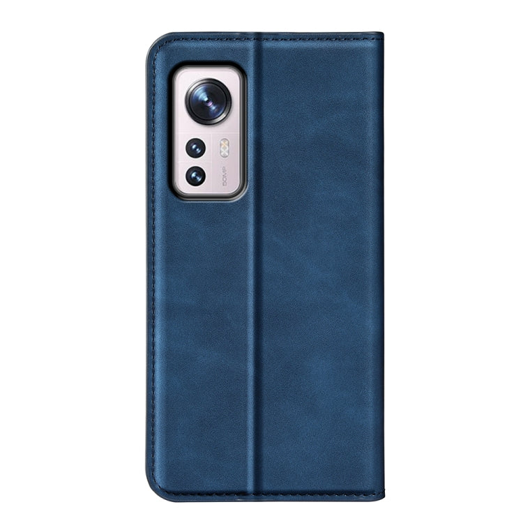 For Xiaomi 12 Retro-skin Magnetic Suction Leather Phone Case