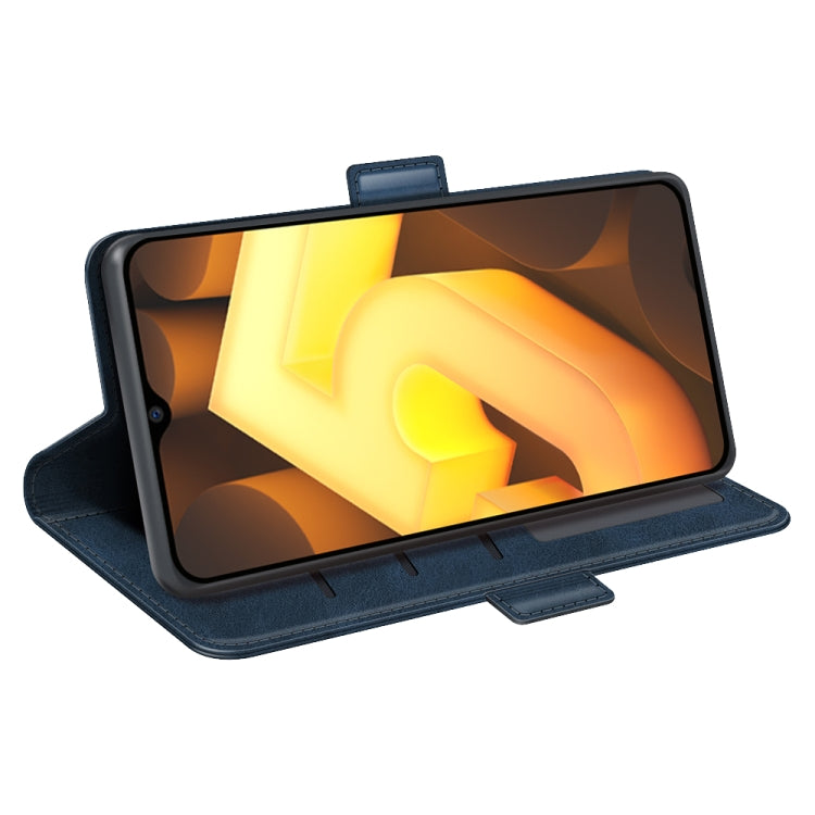 For vivo IQOO U5 5G Dual-side Magnetic Buckle Flip Leather Phone Case