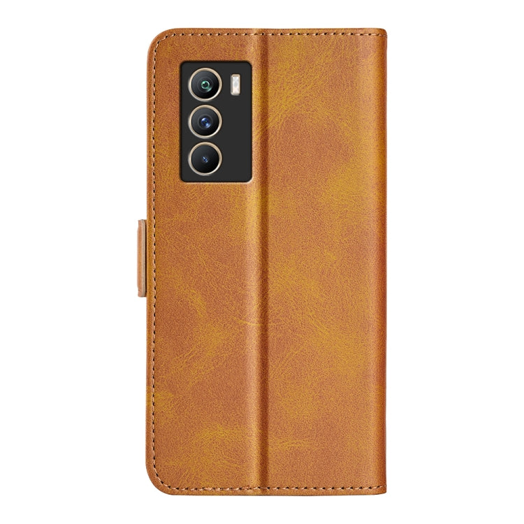 For vivo iQOO Neo5 S Dual-side Magnetic Buckle Flip Leather Phone Case