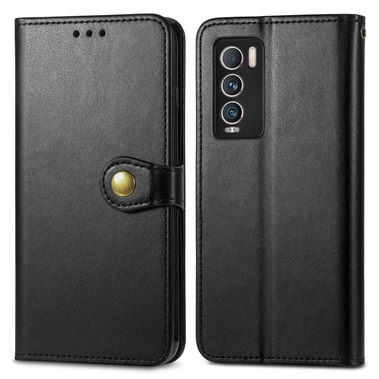 For OPPO  Realme GT Explorer Master Solid Color Leather Buckle Phone Case