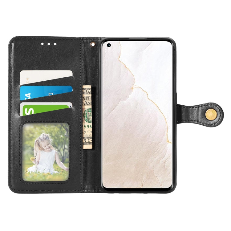 For OPPO  Realme GT Explorer Master Solid Color Leather Buckle Phone Case