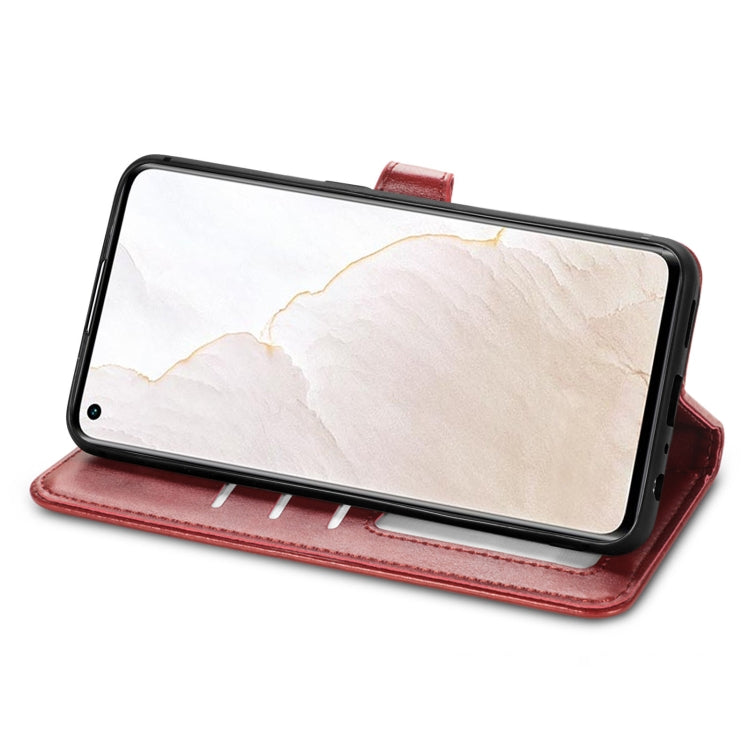 For OPPO  Realme GT Explorer Master Solid Color Leather Buckle Phone Case