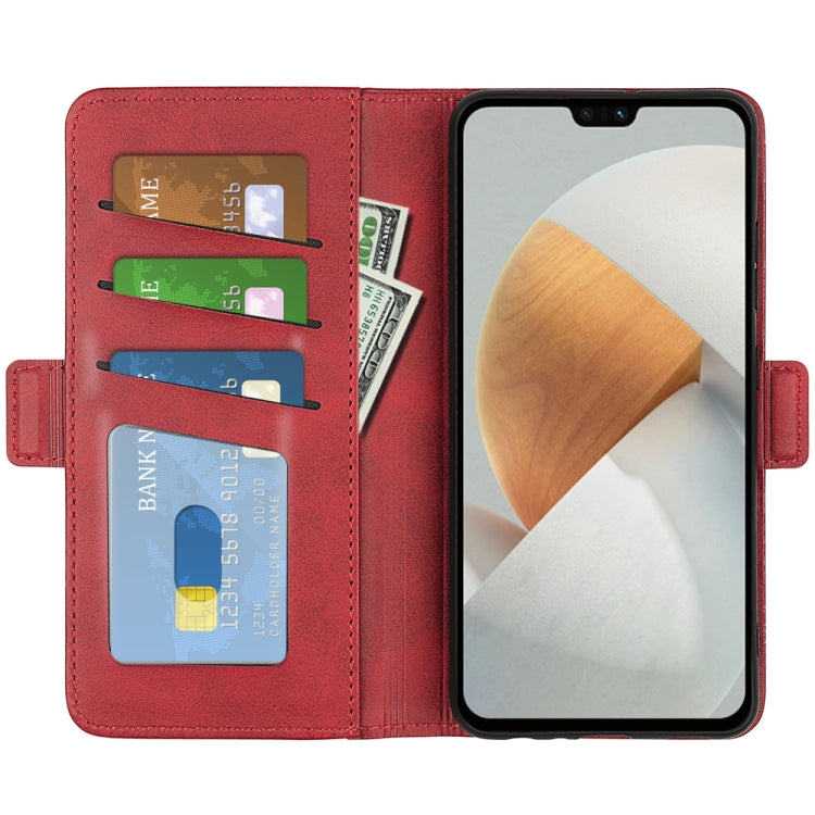 For vivo S12 Dual-side Magnetic Buckle Flip Leather Phone Case