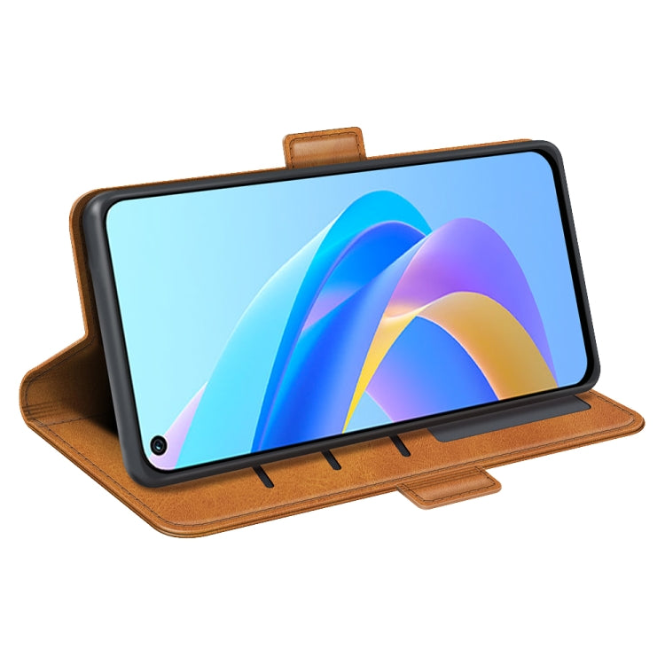 For OPPO A36 Dual-side Magnetic Buckle Leather Phone Case