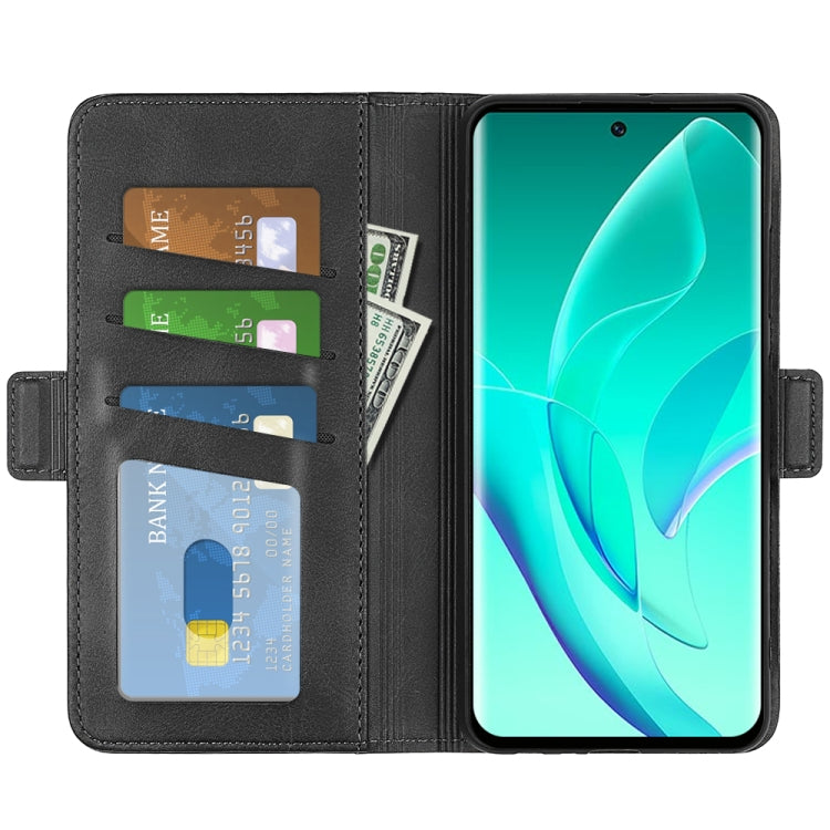 For Honor 60 Dual-side Magnetic Buckle Leather Phone Case