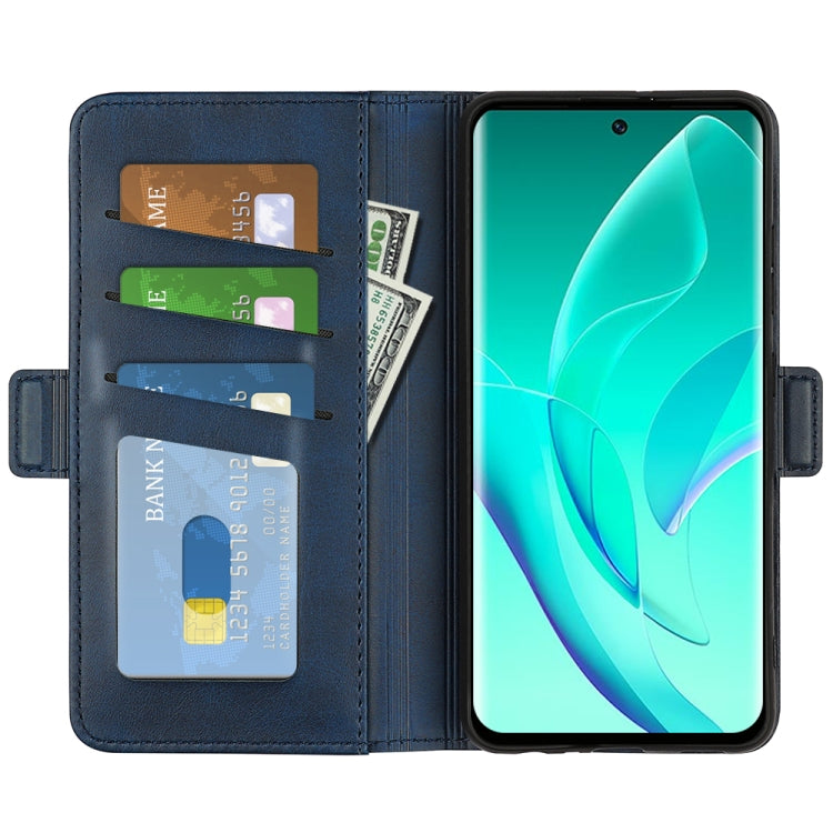 For Honor 60 Pro Dual-side Magnetic Buckle Leather Phone Case