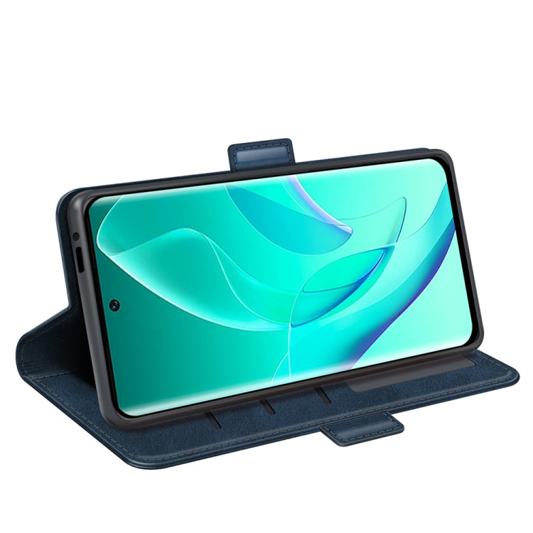 For Honor 60 Pro Dual-side Magnetic Buckle Leather Phone Case