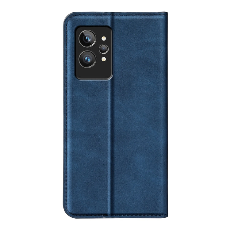 For OPPO Realme GT2 Pro 5G Retro-skin Magnetic Suction Leather Phone Case