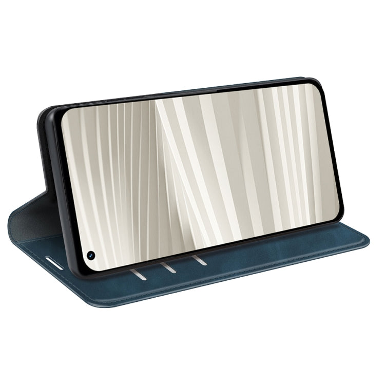 For OPPO Realme GT2 Pro 5G Retro-skin Magnetic Suction Leather Phone Case