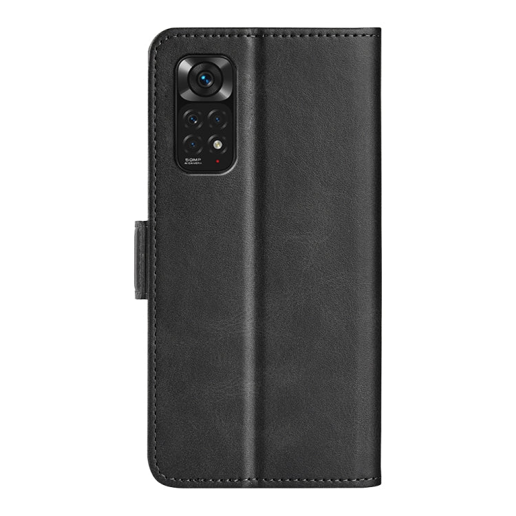 For Xiaomi Redmi Note 11 4G / Note 11S Dual-side Magnetic Buckle Leather Phone Case
