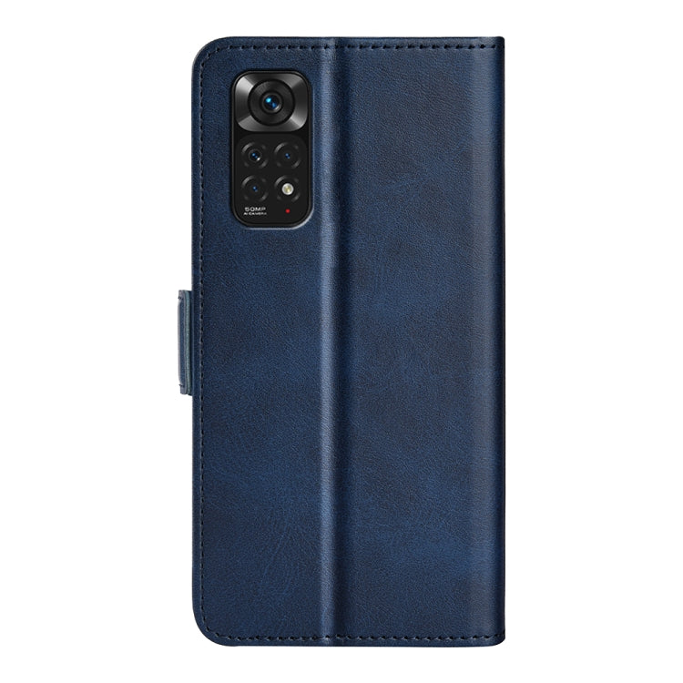For Xiaomi Redmi Note 11 4G / Note 11S Dual-side Magnetic Buckle Leather Phone Case