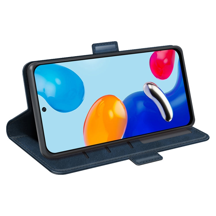 For Xiaomi Redmi Note 11 4G / Note 11S Dual-side Magnetic Buckle Leather Phone Case