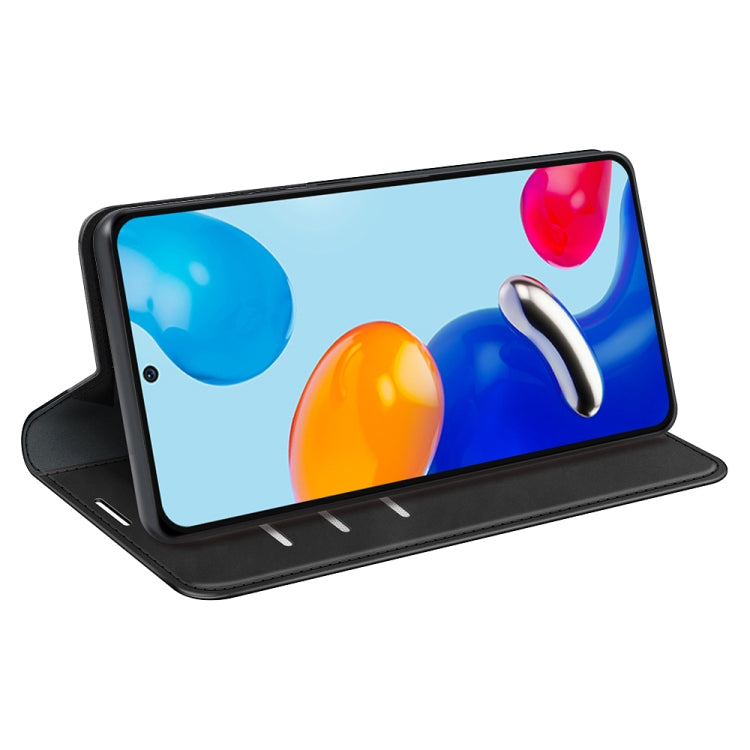 For Xiaomi Redmi Note 11 4G / Note 11S Retro-skin Magnetic Suction Leather Phone Case