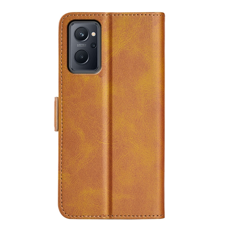 For OPPO Realme 9i Dual-side Magnetic Buckle Leather Phone Case
