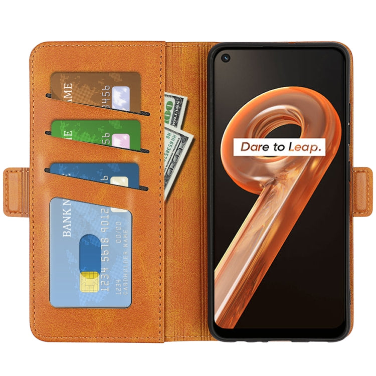 For OPPO Realme 9i Dual-side Magnetic Buckle Leather Phone Case