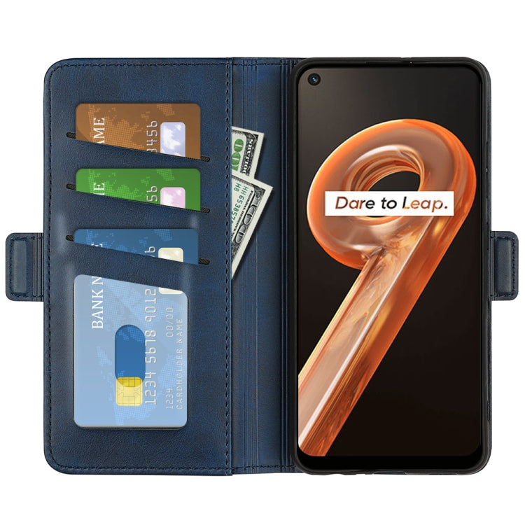 For OPPO Realme 9i Dual-side Magnetic Buckle Leather Phone Case