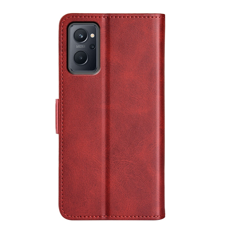 For OPPO Realme 9i Dual-side Magnetic Buckle Leather Phone Case