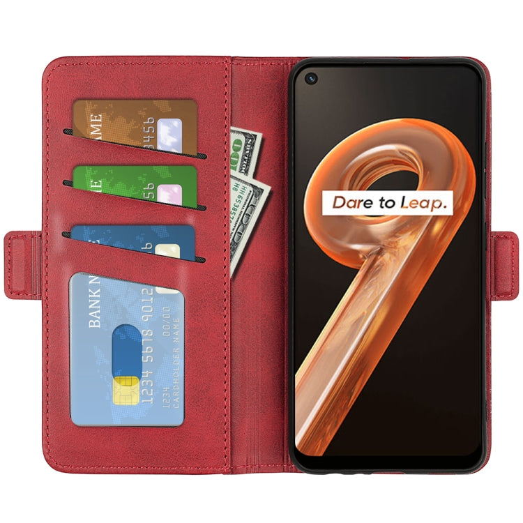 For OPPO Realme 9i Dual-side Magnetic Buckle Leather Phone Case