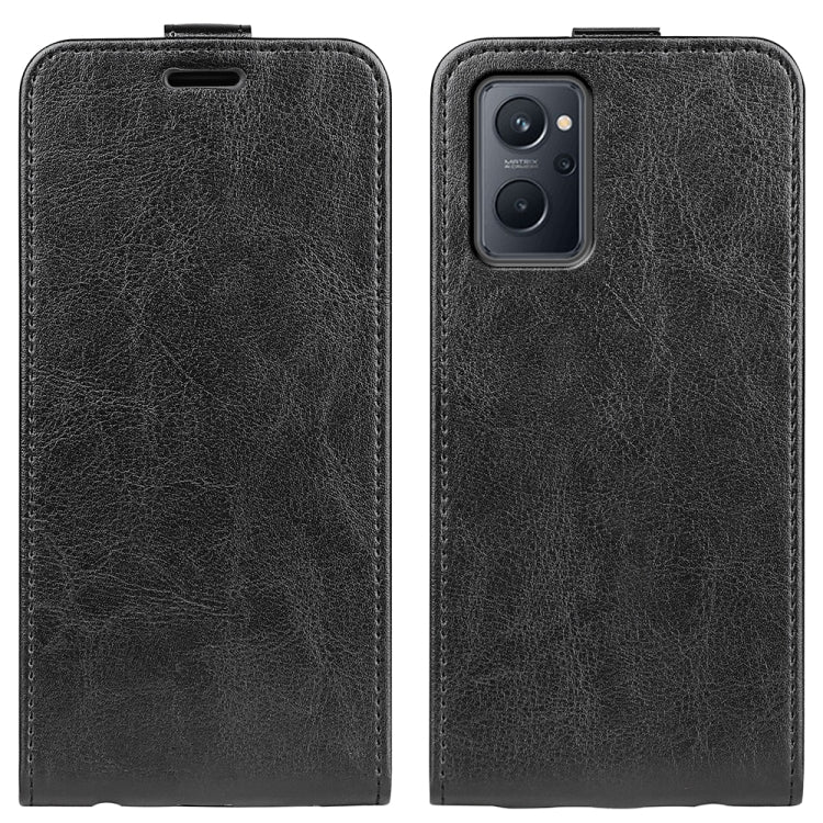 For OPPO Realme 9i R64 Texture Vertical Flip Leather Phone Case