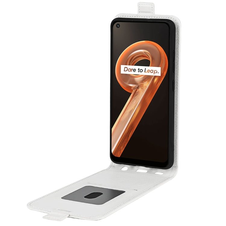 For OPPO Realme 9i R64 Texture Vertical Flip Leather Phone Case
