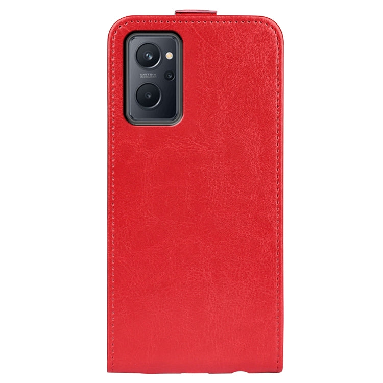 For OPPO Realme 9i R64 Texture Vertical Flip Leather Phone Case