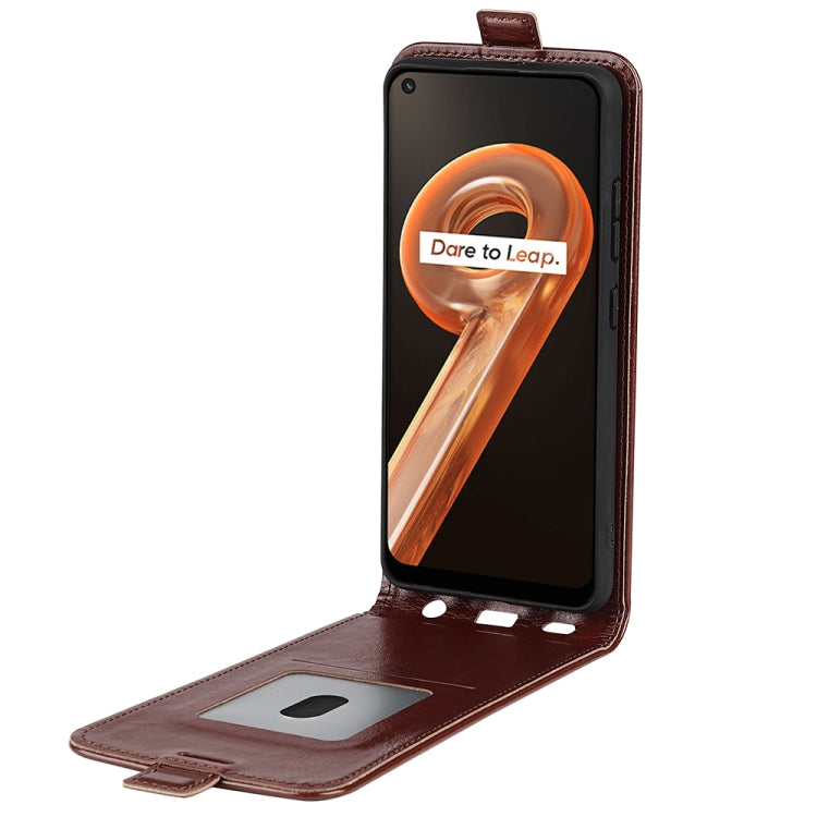 For OPPO Realme 9i R64 Texture Vertical Flip Leather Phone Case
